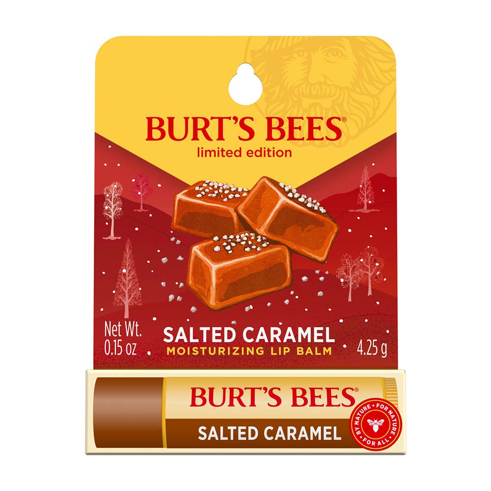 Holiday Salted Caramel Lip Balm 0.15 Oz. Blister Box
