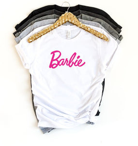 T-shirt Baby Look Barbie Girl