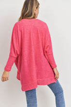 Load image into Gallery viewer, What More Can I Say Oversized Sweater Hot Pink