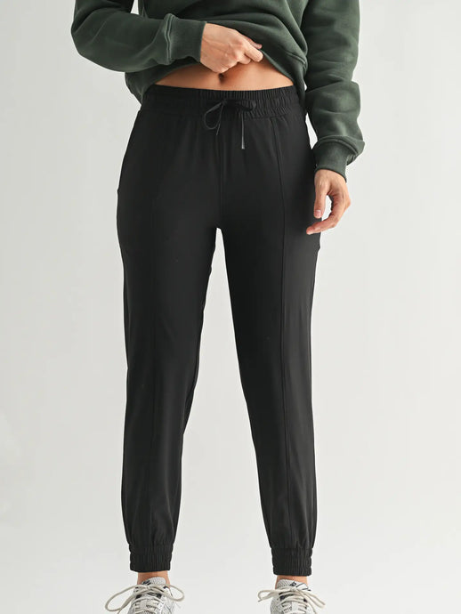 Only Me Joggers in Black