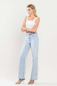 When Your Eyes Close Super High Rise Flare Jeans