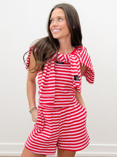 Load image into Gallery viewer, Lulu Mac Stripe Tank Top in Red/Pink