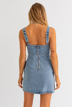 Load image into Gallery viewer, Stars Are Aligned Denim Dress