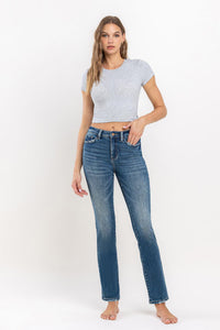 A New Woman High Rise Straight Leg Jeans