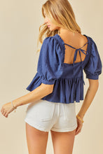 Load image into Gallery viewer, Begin Again Cropped Blouse