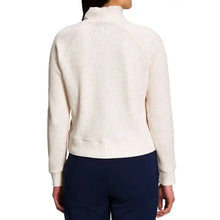 Load image into Gallery viewer, The North Face Women&#39;s Mock Neck Chabot Pullover in White Dune