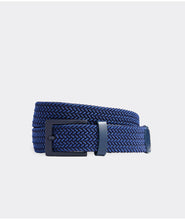 Load image into Gallery viewer, Vineyard Vines OTG Flecked Bungee Belt in Nautical Navy