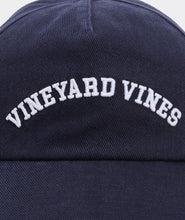 Load image into Gallery viewer, Vineyard Vines Highpro W Arch 5 Panel Hat in Nautical Navy