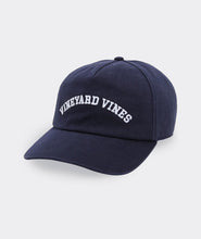 Load image into Gallery viewer, Vineyard Vines Highpro W Arch 5 Panel Hat in Nautical Navy