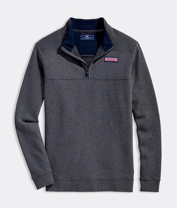 Vineyard Vines Classic Shep Shirt in Charcoal Heather