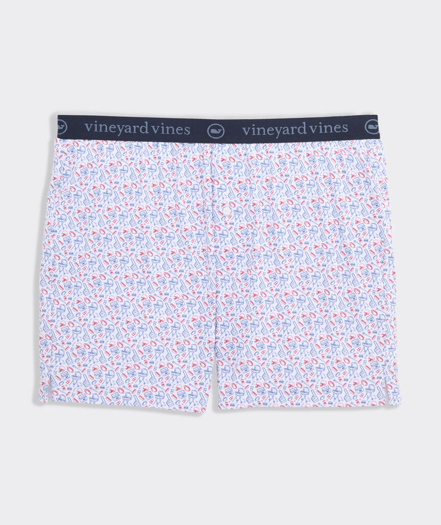 Vineyard Vines Sankaty Boxer Briefs in Multi Color Tailgate