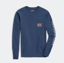 Load image into Gallery viewer, Vineyard Vines Football Whale Long Sleeve Tee