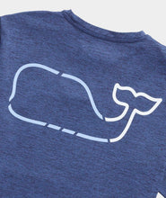 Load image into Gallery viewer, Vineyard Vines Whale Harbor Short Sleeve Tee in Nautical Navy
