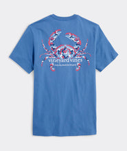 Load image into Gallery viewer, Vineyard Vines Crab Icon SS Tee in Club Blue