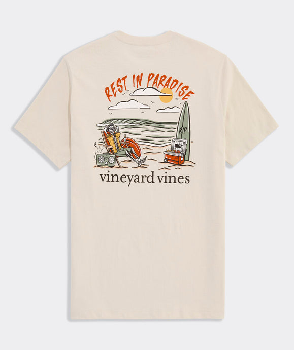 Vineyard Vines Rest In Paradise SS Tee