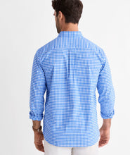 Load image into Gallery viewer, Vineyard Vines Skysail Gingham Performance LS Shirt