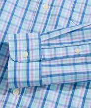 Load image into Gallery viewer, Vineyard Vines Sandie Plaid Perfect Wash Poplin Dress Shirt in Sea Splash