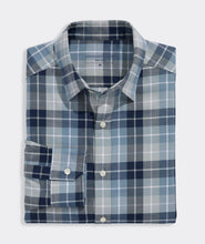 Load image into Gallery viewer, Vineyard Vines Brant Point Plaid Techwill Shirt in Ultimate Grey