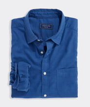 Load image into Gallery viewer, Vineyard Vines Cisco Solid Island Cotton Shirt in Moonshine