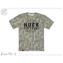 Load image into Gallery viewer, Huck Ghost Logo SS Tee in Bottomland