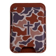 Versible Tap to Pray Magnetic Wallet in Sahara Camo