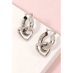 Pincatch Circle Link Earrings