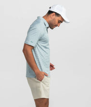 Load image into Gallery viewer, Southern Shirt Co. Men&#39;s Madison Stripe Polo Evergreen