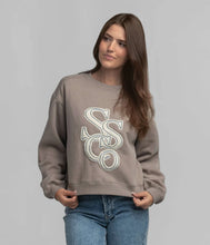 Load image into Gallery viewer, Southern Shirt Co. Preppy Font Print Sweatshirt