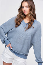 Load image into Gallery viewer, Spring Affair Loose Fit V-Neck Sweater