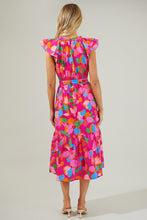 Load image into Gallery viewer, Halfway To Your Heart Floral Midi Dress