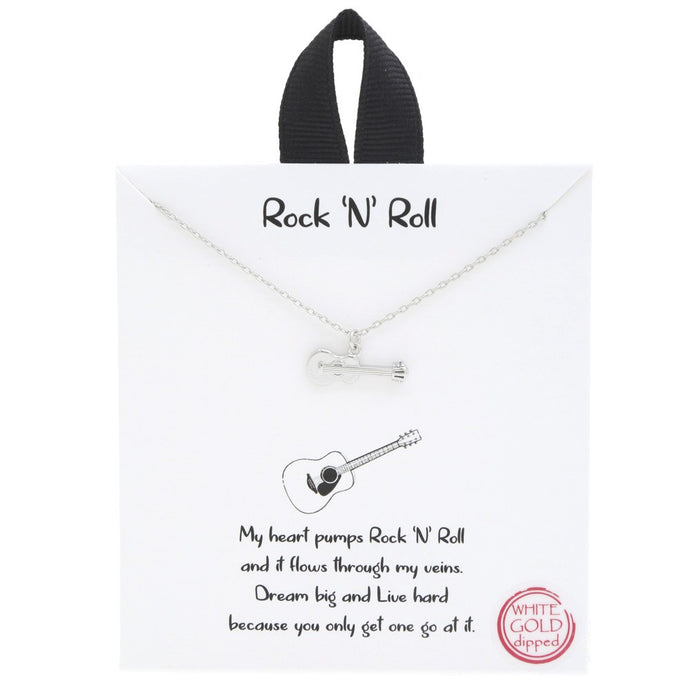 Rock 'N' Roll Necklace Silver