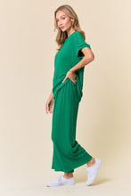 Load image into Gallery viewer, Boho Breeze Pant Set Kelly Green
