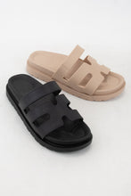 Load image into Gallery viewer, It Just Comes Natural Platform Sandals Tan