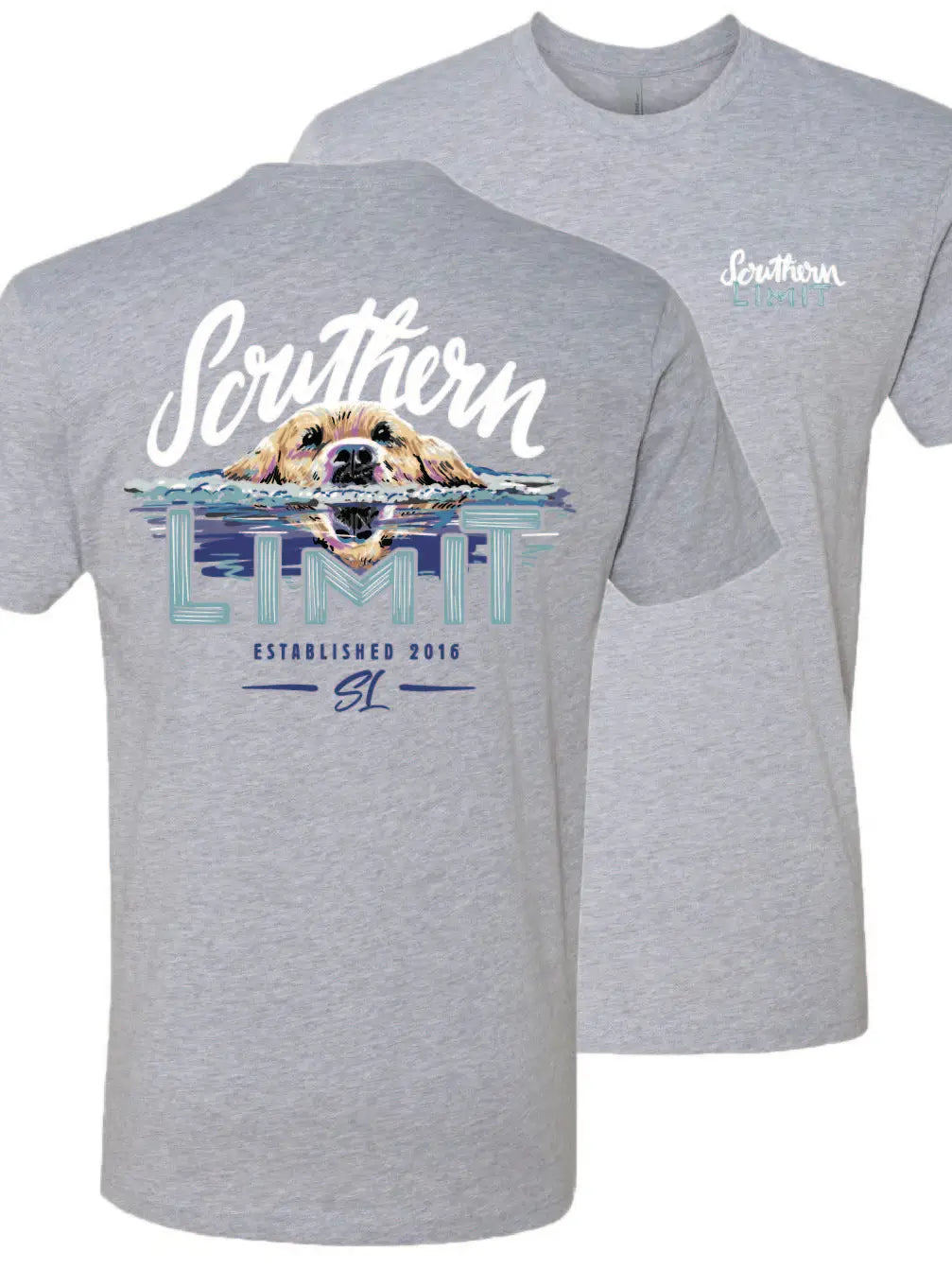 Southern Limit Swimming Dog SS Tee