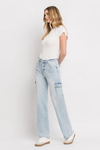 Load image into Gallery viewer, Drifting Back Together Super High Rise Cargo Jeans