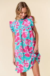 Let's Dance Together Floral Dress