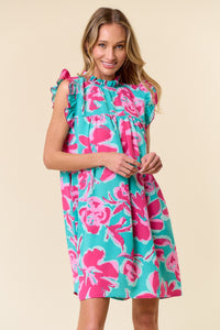 Let's Dance Together Floral Dress