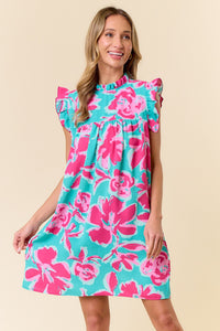 Let's Dance Together Floral Dress