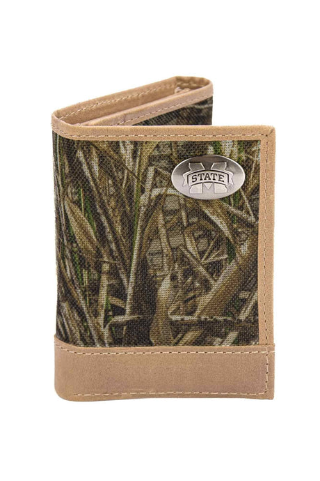 Mississippi State Bulldogs Realtree Wallets: Trifold