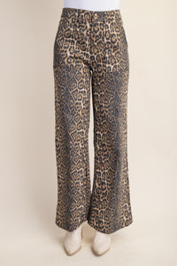 Back in Time Leopard Flares