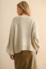 Load image into Gallery viewer, Don't You Know Ballon Sleeve Sweater Top