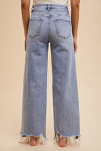 Load image into Gallery viewer, The Aftermath Distressed Hem Straight Leg Jeans