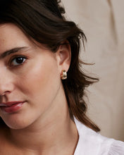 Load image into Gallery viewer, Bryan Anthonys To The Moon &amp; Back Hoop Earrings in Gold