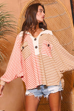 Load image into Gallery viewer, Now &amp; Again Oversized Button Up Tunic Top