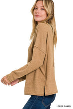 Load image into Gallery viewer, By Your Grace Sweater Deep Camel