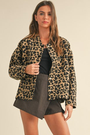 Run This Town Leopard Jacket