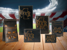 Load image into Gallery viewer, Mississippi State Bulldogs Burnished Leather Money Clip