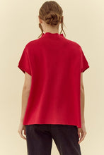 Load image into Gallery viewer, Trying To Play Cool Sweater Top in Red
