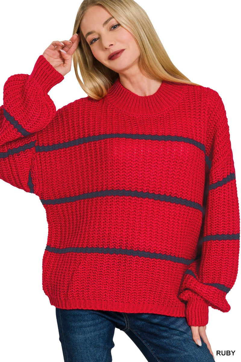 What's The Difference Oversized Sweater