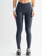 Load image into Gallery viewer, Better Me Leather Look Crossover Leggings